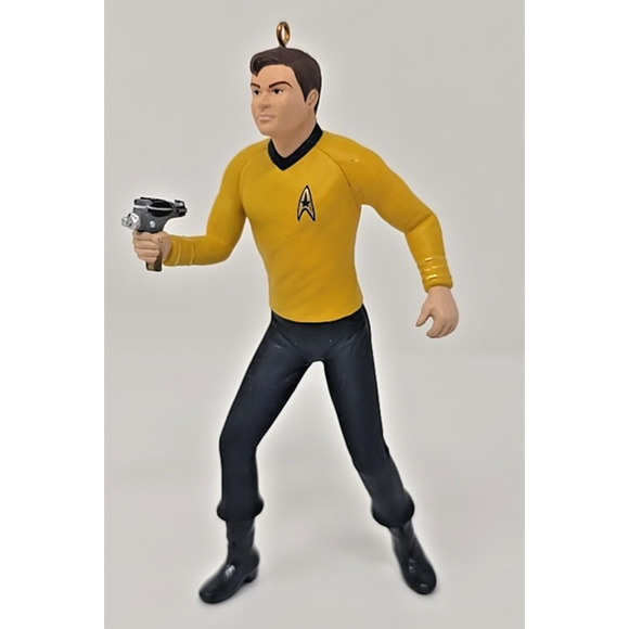 2010 Hallmark Star Trek Legends Captain James T. Kirk Ornament U3 - Picture 2 of 6